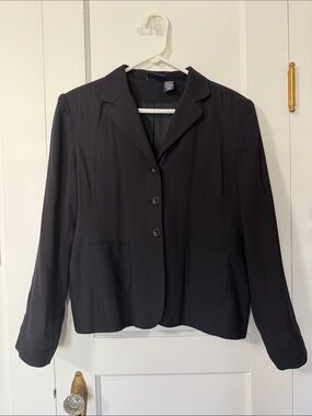 Hillard & Hanson Black Women's Tailored Blazer